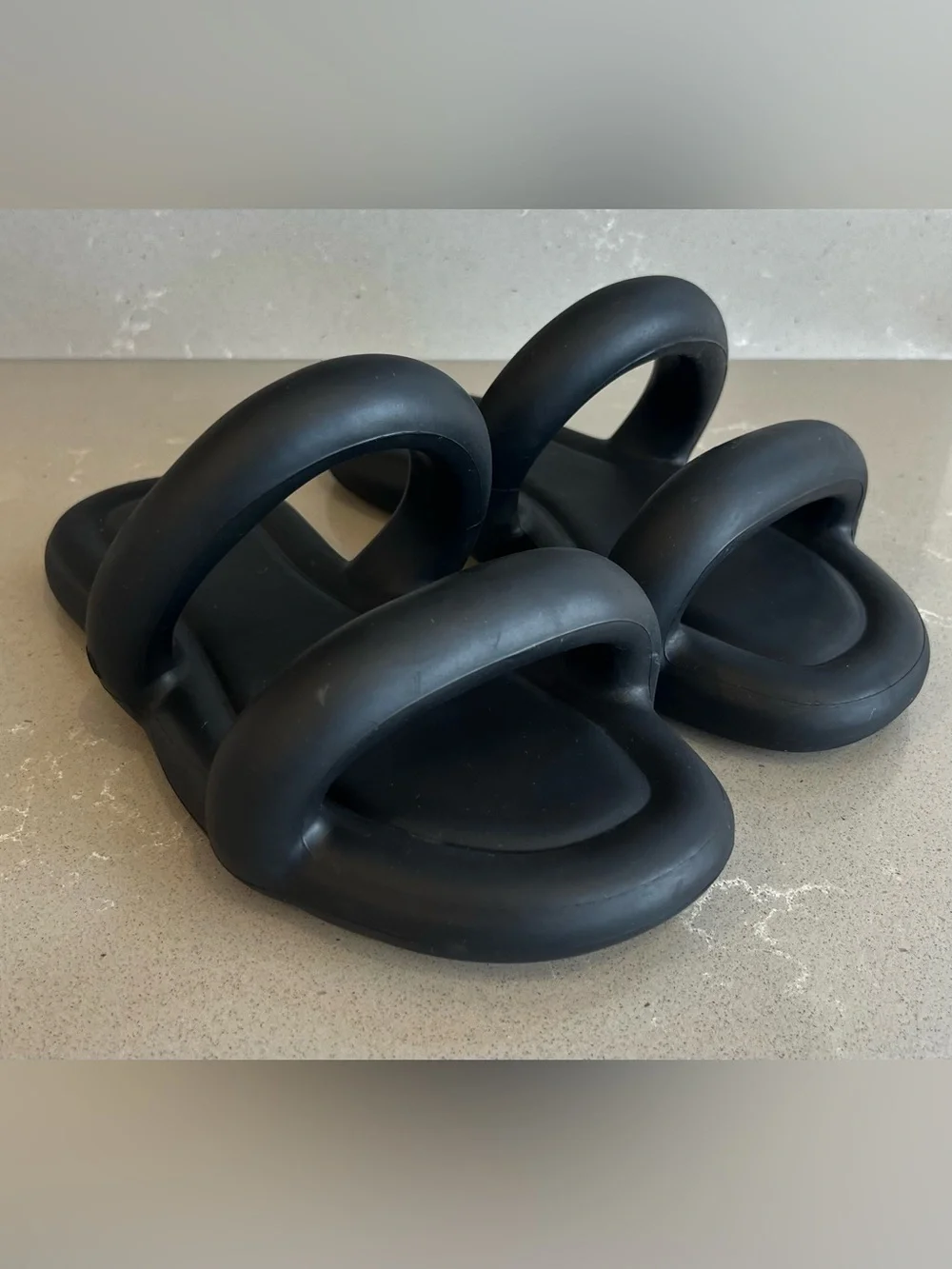 Melissa Free Bloom Slide Sandals Black Women’s Size 8